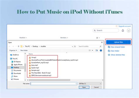 how to put music on ipod without itunes