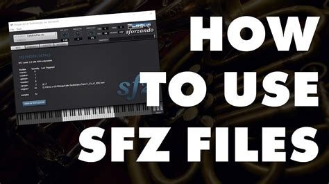 what is sfz in music and how does it impact the development of virtual instruments?